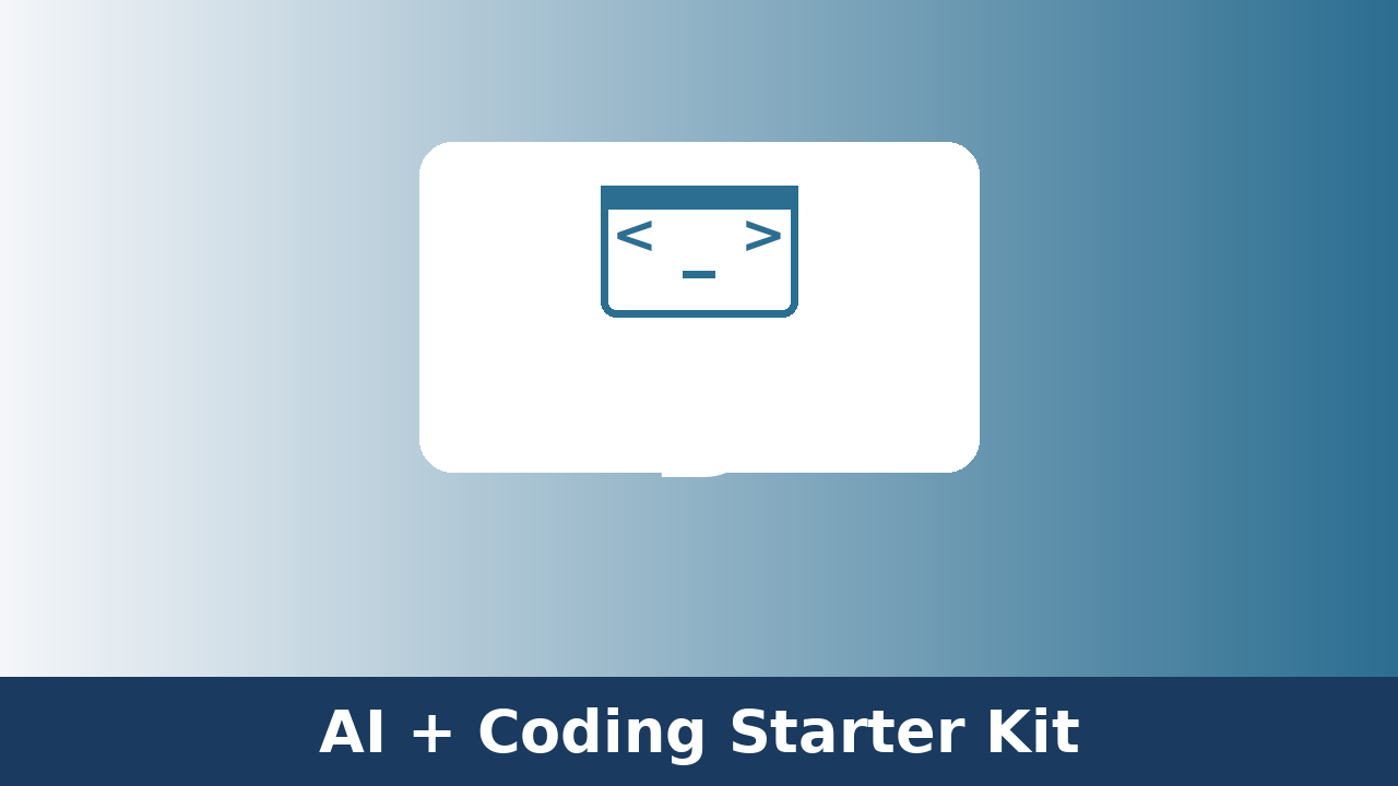 Thumbnail preview for the AI plus Coding Starter Kit classroom resources