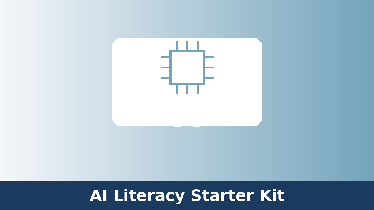 Thumbnail preview for the AI Literacy Starter Kit classroom resources